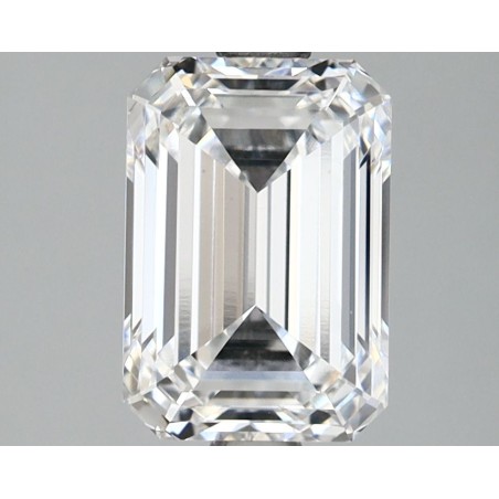 Diament laboratoryjny bezbarwny szlif szmaragdowy, 2.17ct, VVS2, E, GIA 1497787568